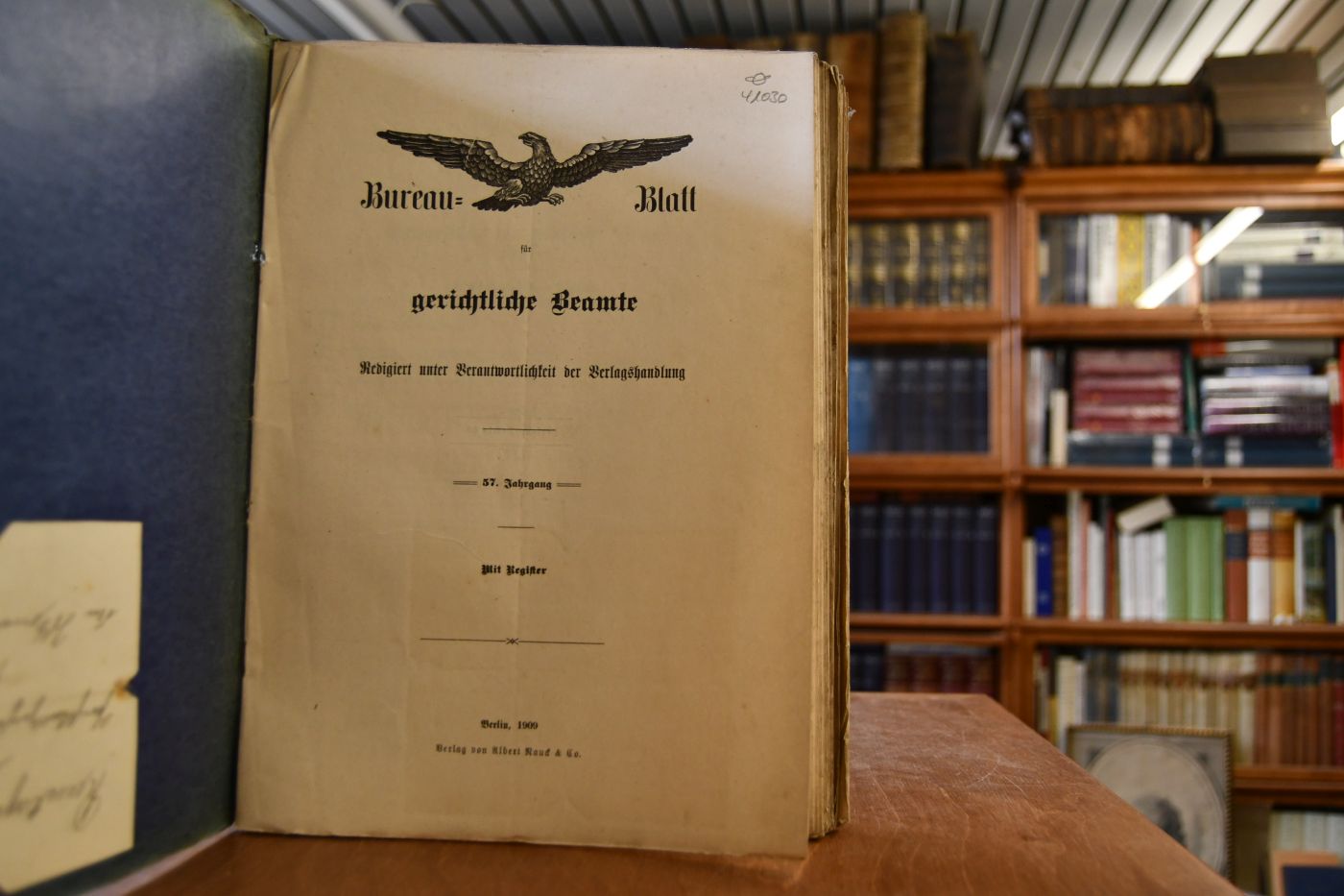Bureau-Blatt für gerichtliche Beamte. 57. Jahrgang.