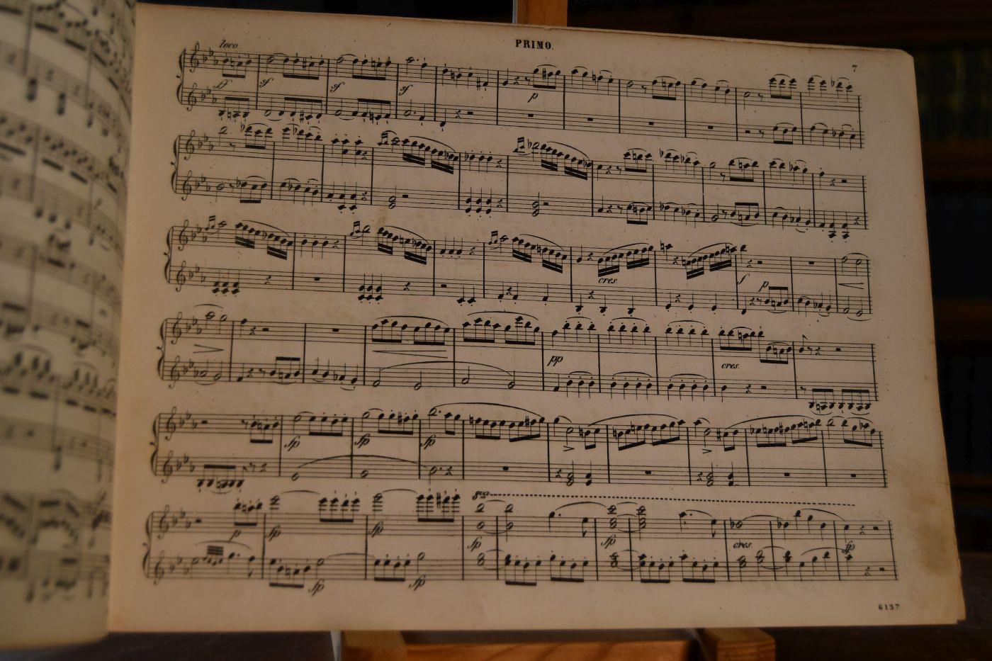 Großes Septett in Es dur (Mi b maj.) Op. 20 für das Pianoforte zu 4 Händen übertragen von P. Horr.