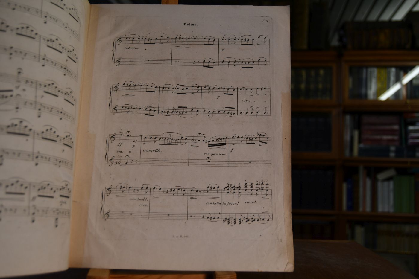 Der Geliebten. Klänge aus der Ferne. Romanze für das Piano-Forte. Op. 45.