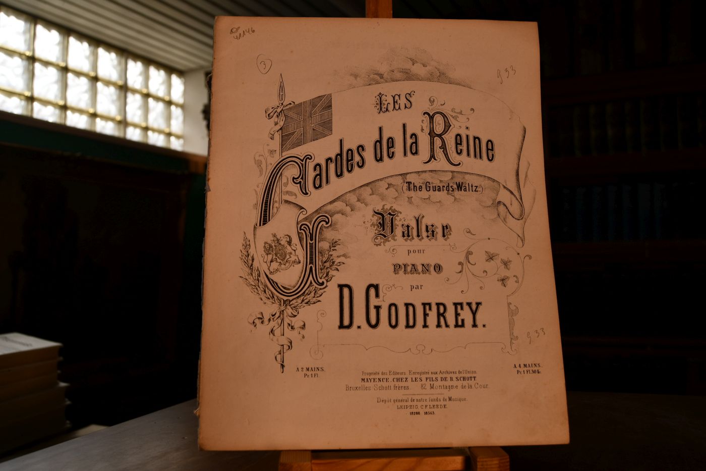Les Gardes de la Reine (The Guards-Waltz). Valse pour Piano a 2 Mains.