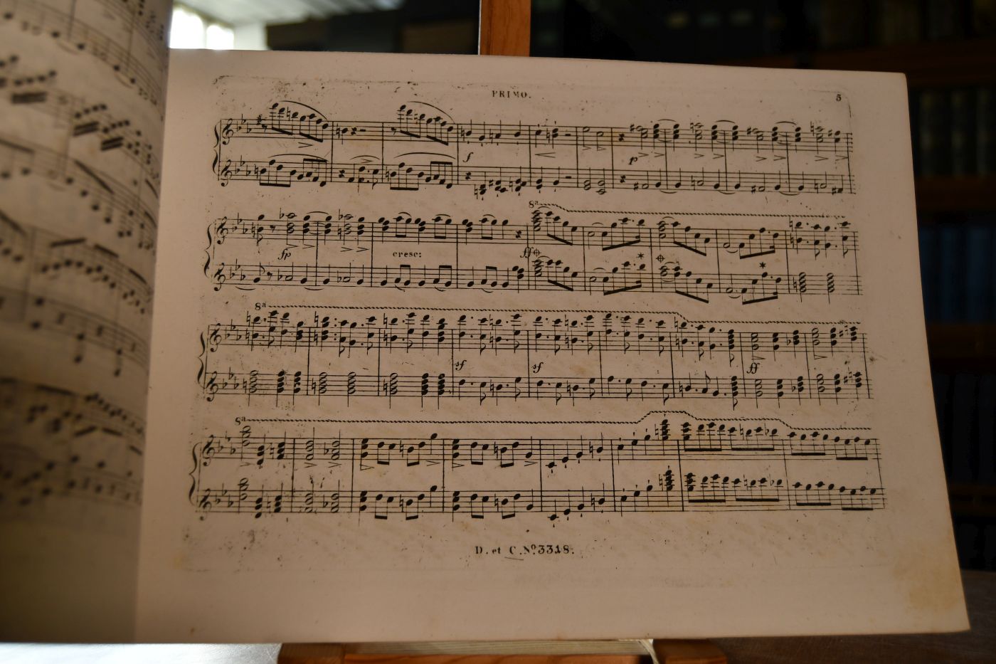 Ouverture de l`Opera Der Freyschütze. Arrangee pour le Piano-Forte a 4 mains par Charles Czerny.