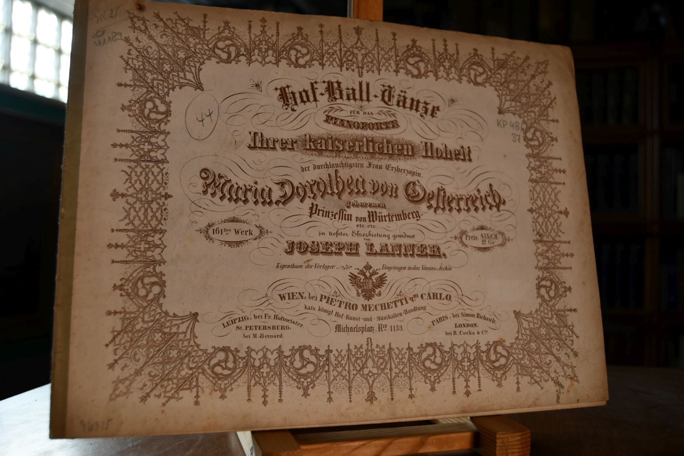 Hof-Ball-Tänze. 161. Werk.