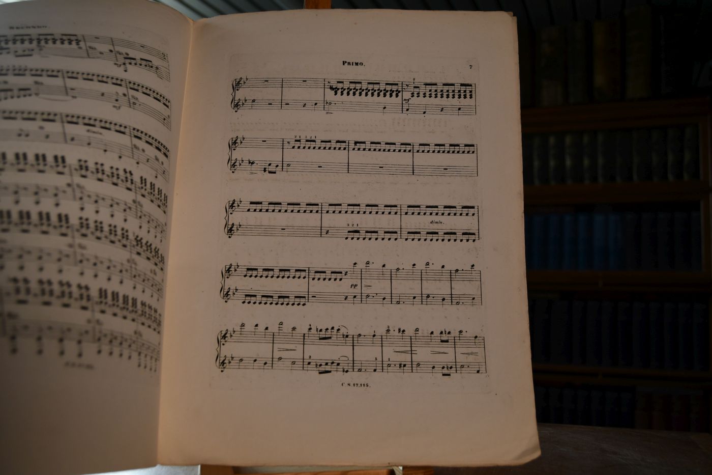 Lieder ohne Worte. Für das Pianoforte zu vier Händen eingerichtet von L[ouis] Köhler. No. 12. Erlkönig.