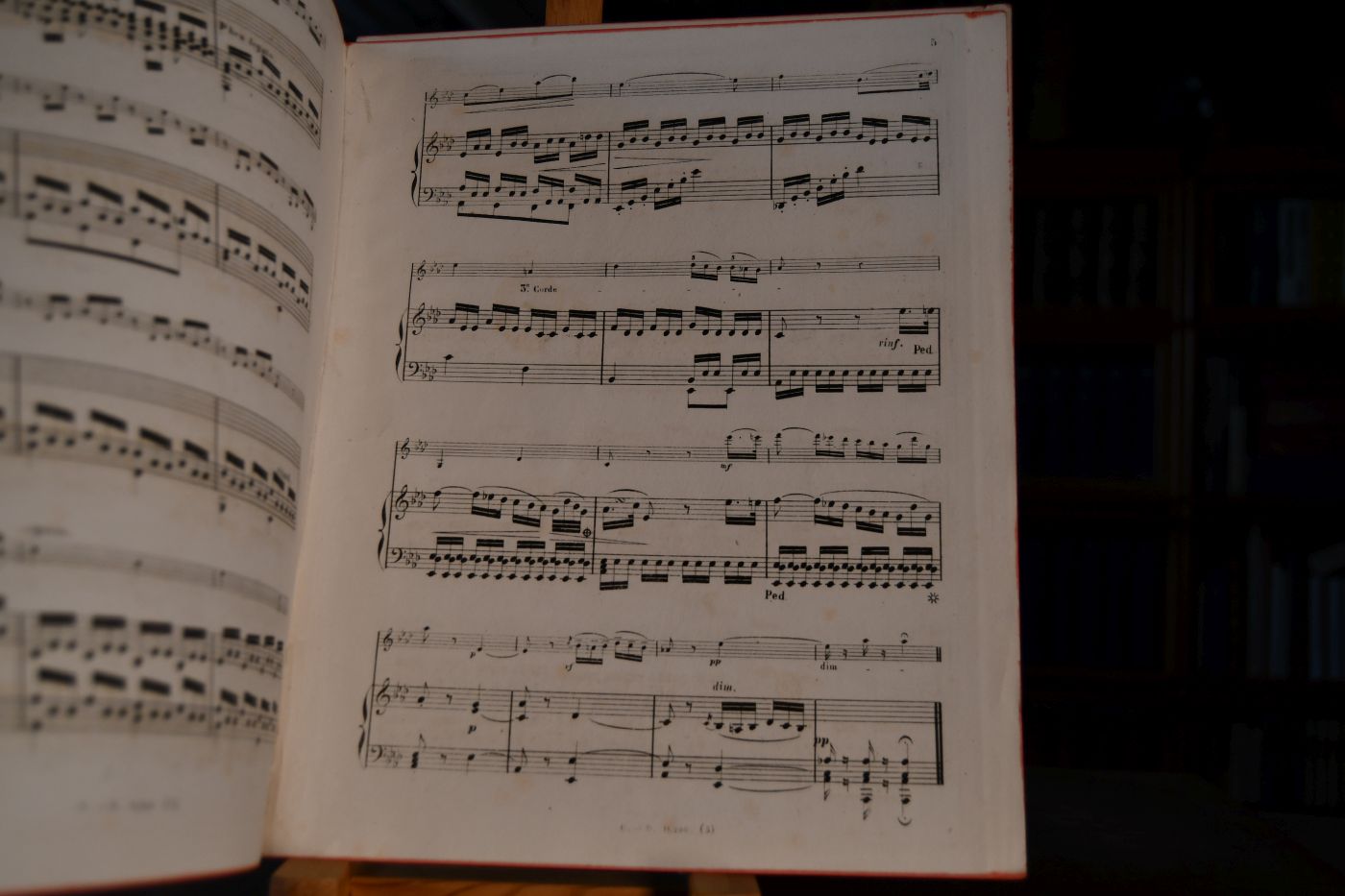 Adagio cantabile. Sonate Pathetique de Beethoven Op. 13. Trio pour Violon, Piano et Orgue. Transcription par Frederic Brisson Op. 101.