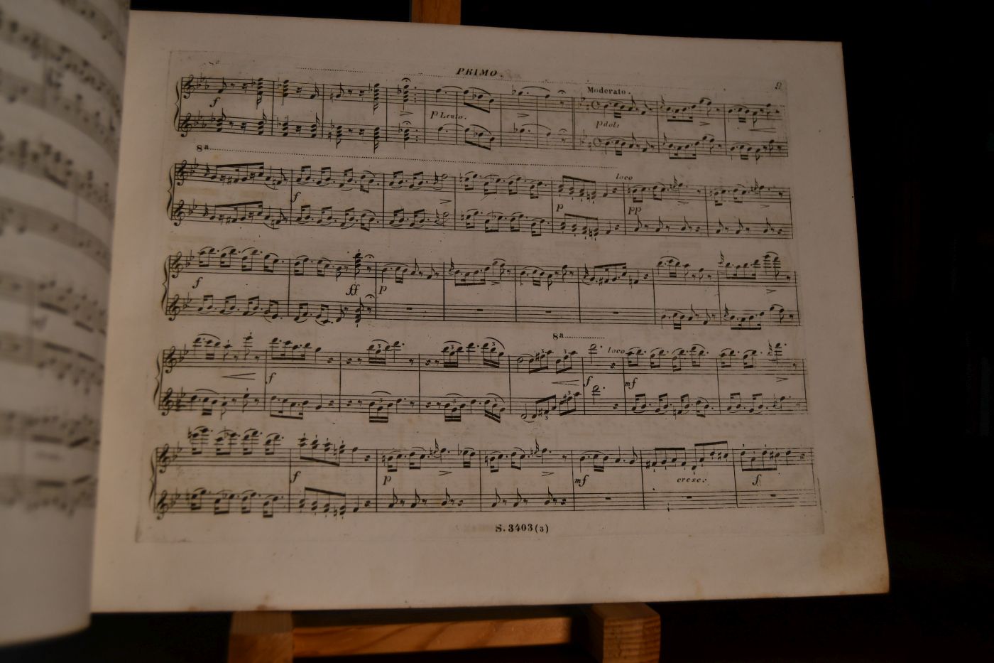 Quatre Potpourris sur des thêmes favorits de l`Opéra de G. Meyerbeer Robert Le Diable pour Piano à quatre mains = Vier Potpourris nach Motiven der Oper Robert Der Teufel von G. Meyerbeer. Heft 3.