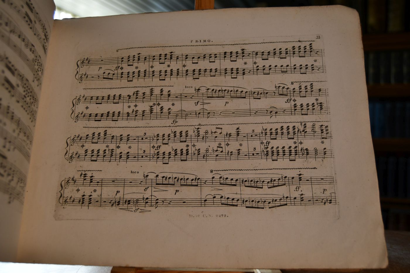 L. Cherubini. Ouverture de l`Opera Les Abencerrages. Arrangee pour le Piano-Forte a 4 mains par Charles Czerny.