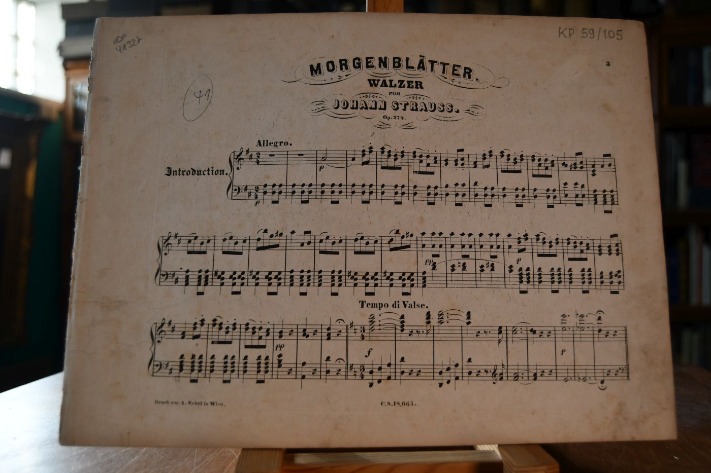 Morgenblätter. Walzer. Op. 279.
