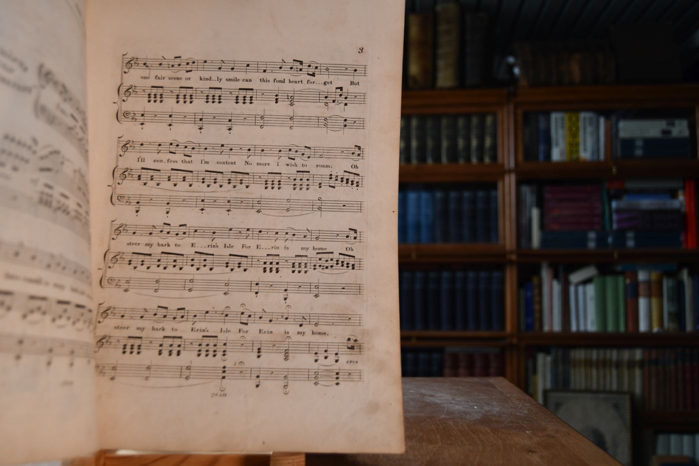 Oh! Steer my bark to Erin`s isle. Ballad written by Thomas Haynes Bayly. The music arranged & partly composed by S. Nelson.