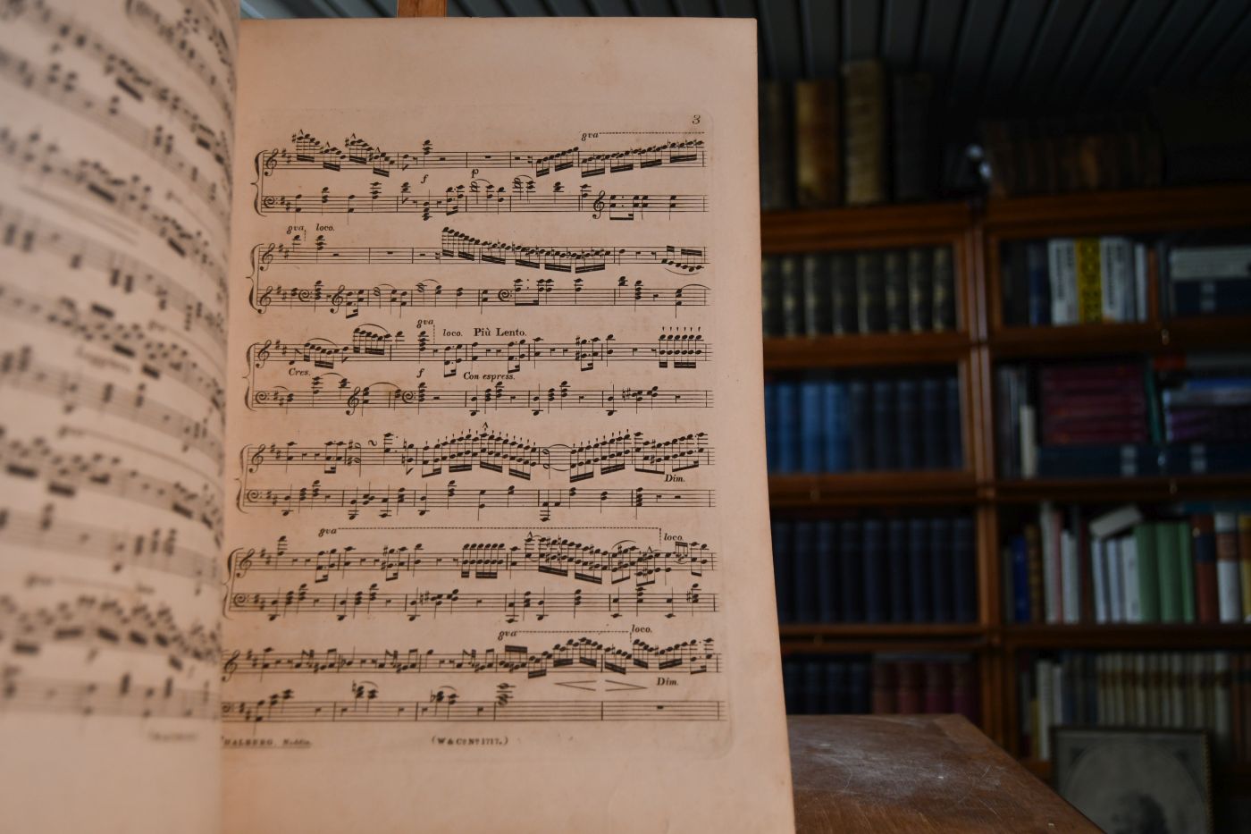 Fantasie and Brilliant Variations on The favorite Scotch Air "We`re a Noddin." for the Piano Forte composed by Sigismond Thalberg.