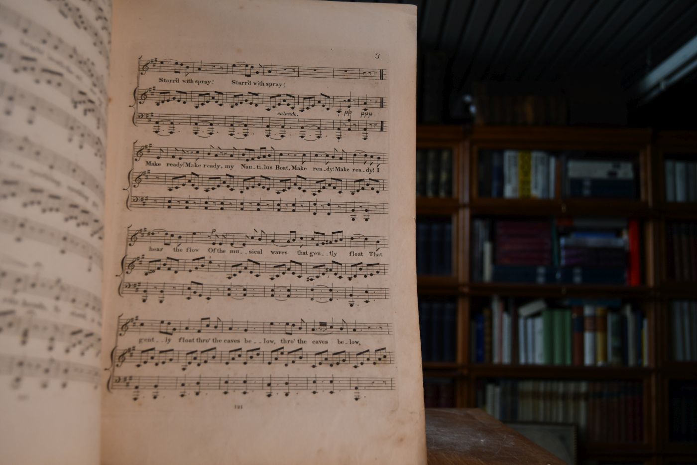 "Make ready! Make ready! My Nautilus bark." or "The Fairy`s Voyage", as Sung by Madame Cellini and Mr. Bennett. The words by a Lady The Music composed and Dedicated with Permission to Lady Campbell by Miss Lightfoot.
