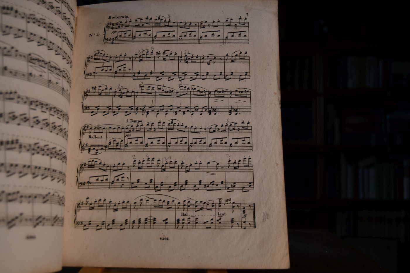 Six petits Airs du Cheval de Bronze (Das eherne Pferd) de D.F.E. Auber. Arranges pour le Piano par A. Adam.