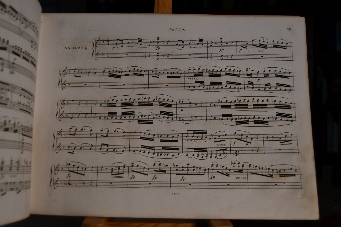 W.A. Mozart`s Symphonien für das Pianoforte zu vier Händen eingerichtet. No. 4 C-dur.