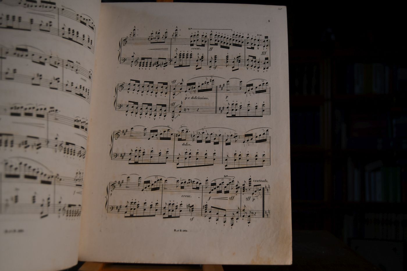Esmeralda. Melodie Espagnole pour Piano par Charles Voss. Op. 65 No. 1. Hommage aux Graces.