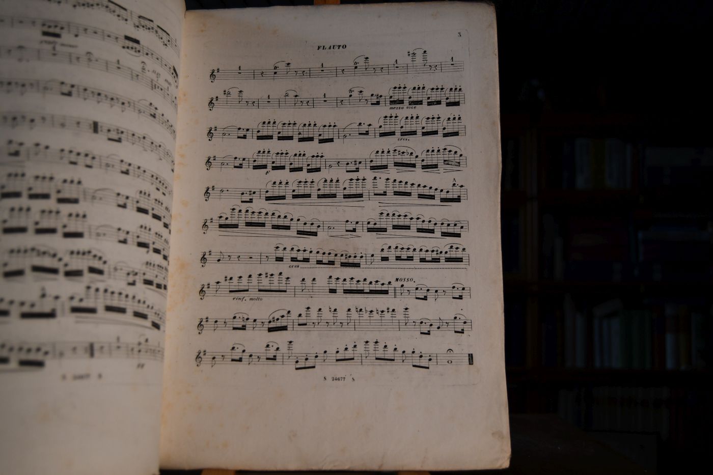 Concerti di Famiglia pensieri tolti dalle piu favorite Opere moderne liberamente esposti per Pianoforte e flauto da Luigi Truzzi 24677, Fasc. 4, Op. 133, Rigoletto.