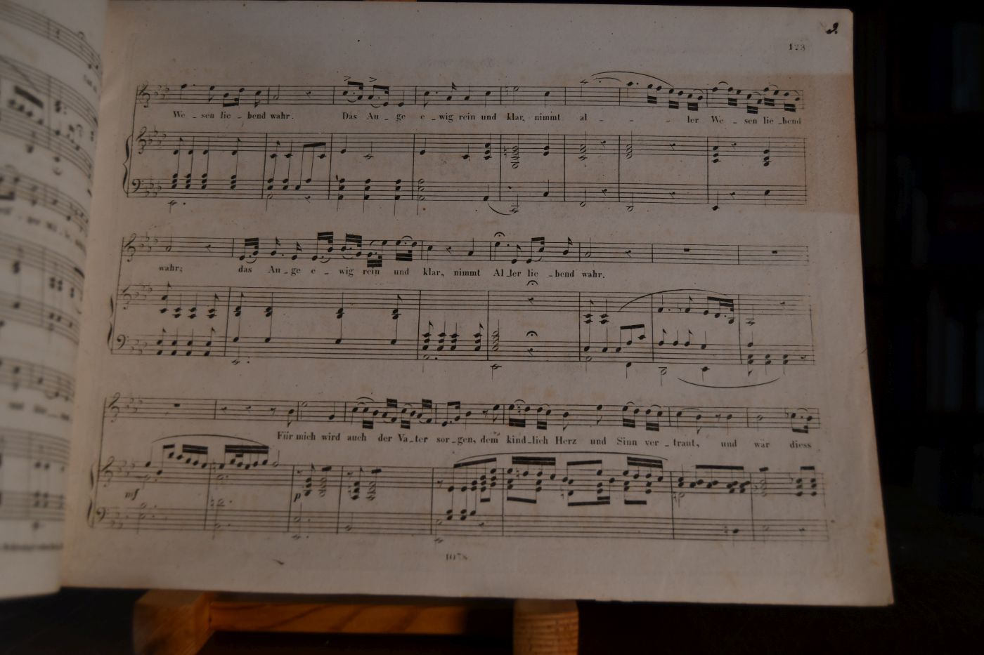 Der Freischütz. Romantische Oper in 5 Aufzügen von Fr. Kind. Vollständiger Klavierauszug. 12. Cavatine (Sopran, Und ob die Wolke).
