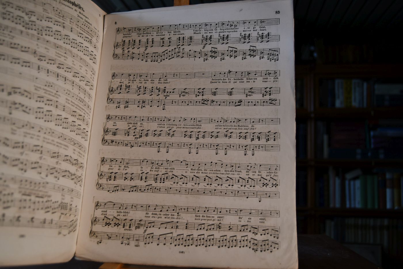 Franz Schubert`s sämmtliche Compositionen. I. Band Lieder, Gesänge und Balladen für eine Singstimme mit Pianofortebegleitung revidirt und corrigirt von L. Winkler und H. Sattler. Heft 12 Op.19 (649) Schwager Chronos, An Mignon, Ganymed.