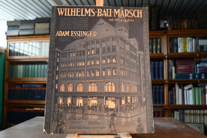 Wilhelms-Bau-Marsch mit Gesangstrio. Op. 20.
