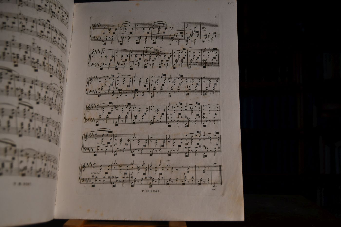 Tablettes musicales (Tabletten). Oeuv. 66 No. 10 a Mademoiselle Sidonie Baroni de Berghof.