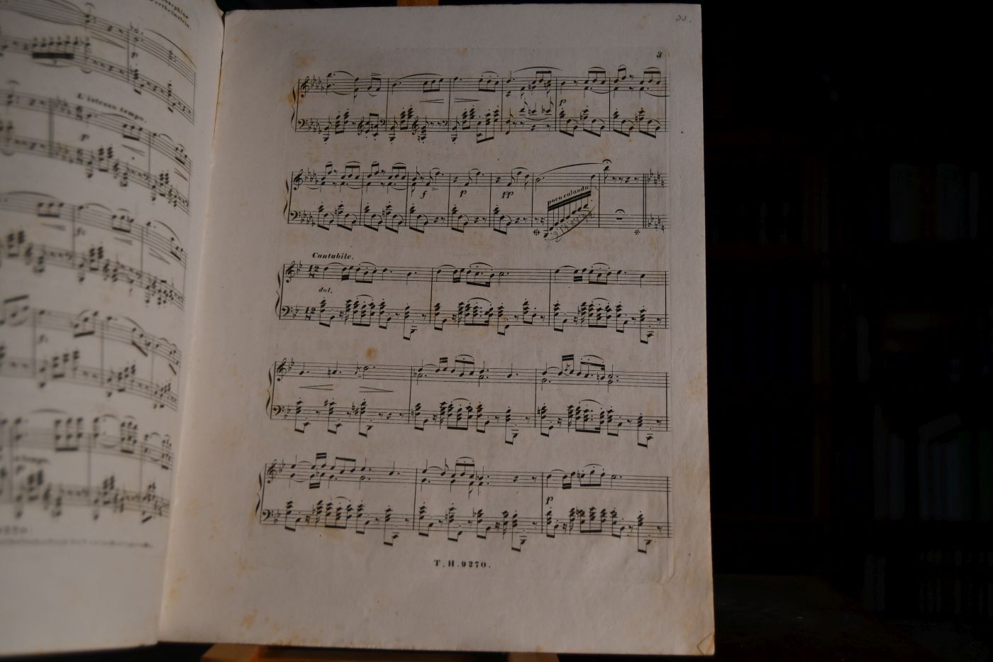 Chansons sans paroles (Lieder ohne Worte). Oeuv. 66 No. 12 a Madame Josephine noble de Wertheimstein.