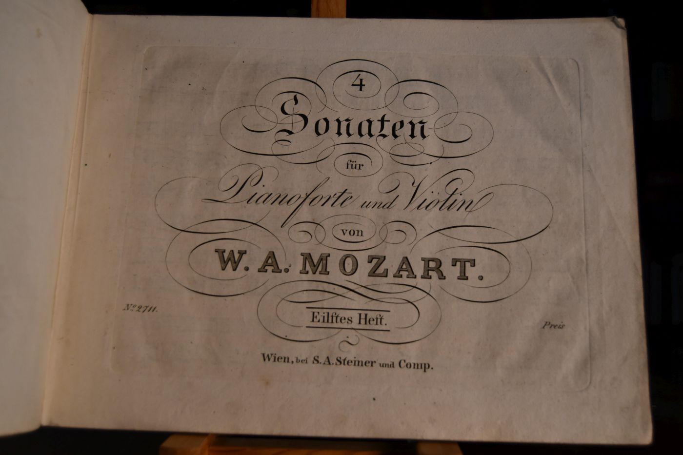 4 Sonaten (19-22.) für Pianoforte und Violin. Eilftes Heft.