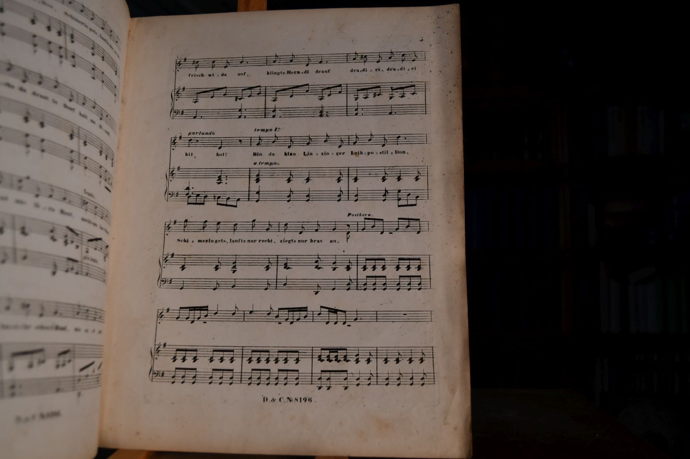 Der kloani Linza Postilion. Gedichtet, in Musik gesetzt und dem hochgebornen Herrn Grafen Emerich Szechenyi freundlichst gewidmet. Op. 7.