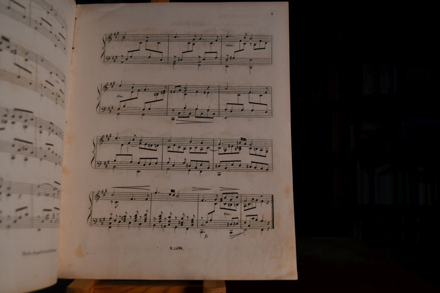 Air Russe de N. Naroff transcrit pour le Piano par Adolphe Henselt. Op. 13