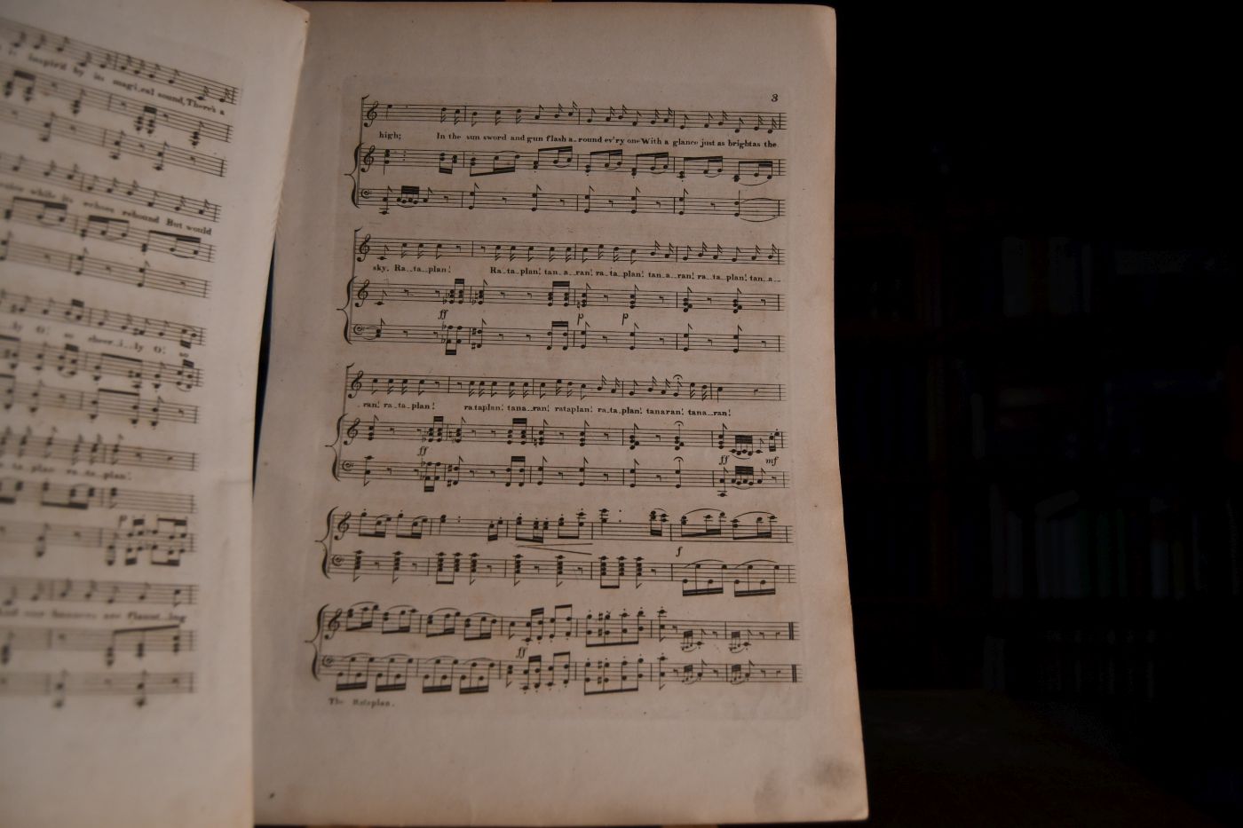 La Figlia del Regimento No. 4 The Rataplan. In Italian and with english words by Charles Jeffreys.