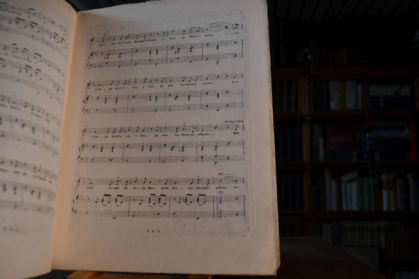 da Himmel. Oesterreichisches Lied von Baron von Klesheim. In Musik gesetzt für eine Singstimme mit Begleitung des Pianoforte und dem Herrn Carl Freiherrn von Schönstein achtungsvoll gewidmet. Op. 9.