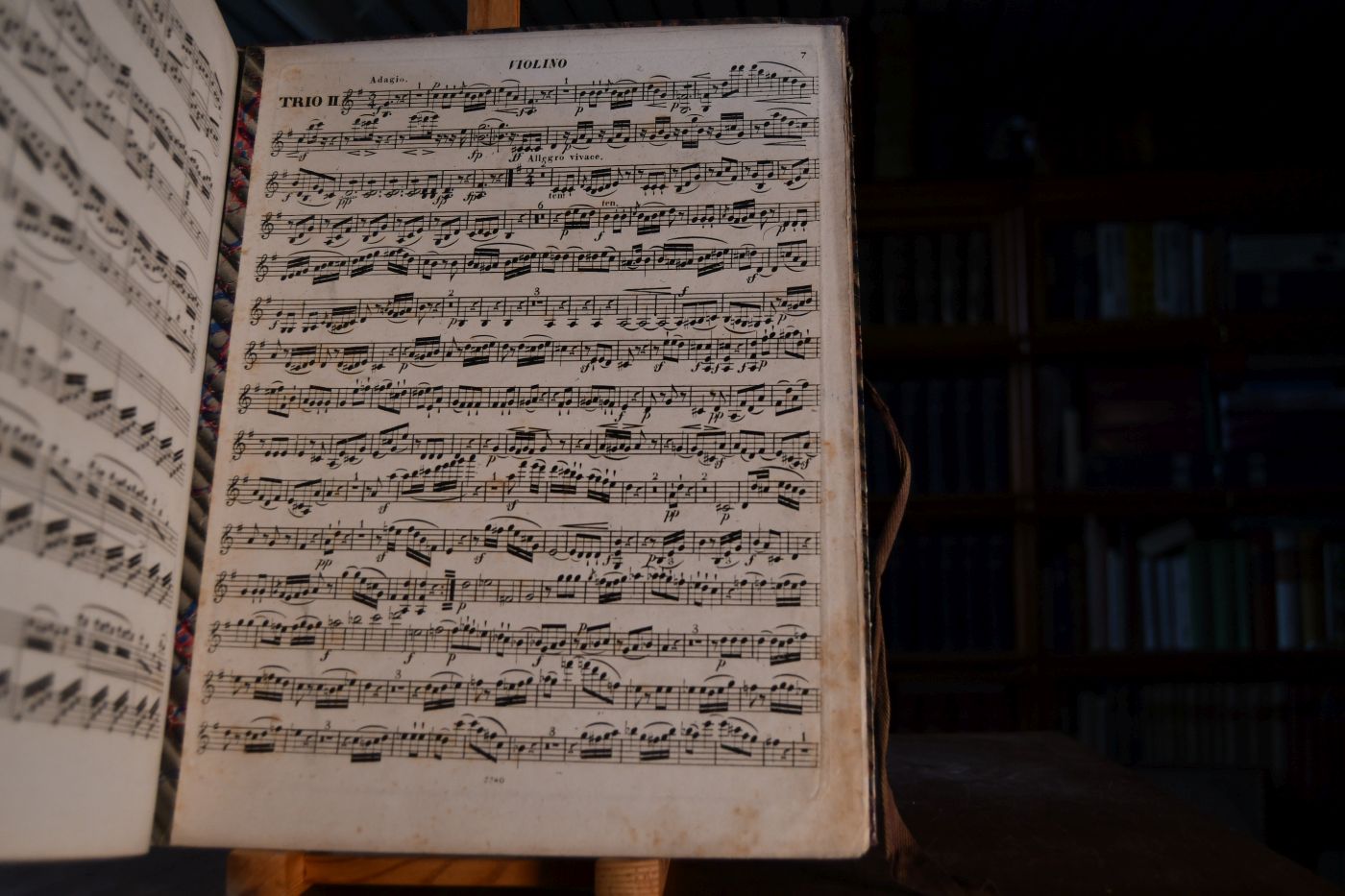 Trois Trios pour le Pianoforte, Violon et Violoncelle composes et dedies a son altesse Monseigneur le Prince de Lichnowsky par L. van Beethoven. Op. 1, nouvelle edition. No. 2.