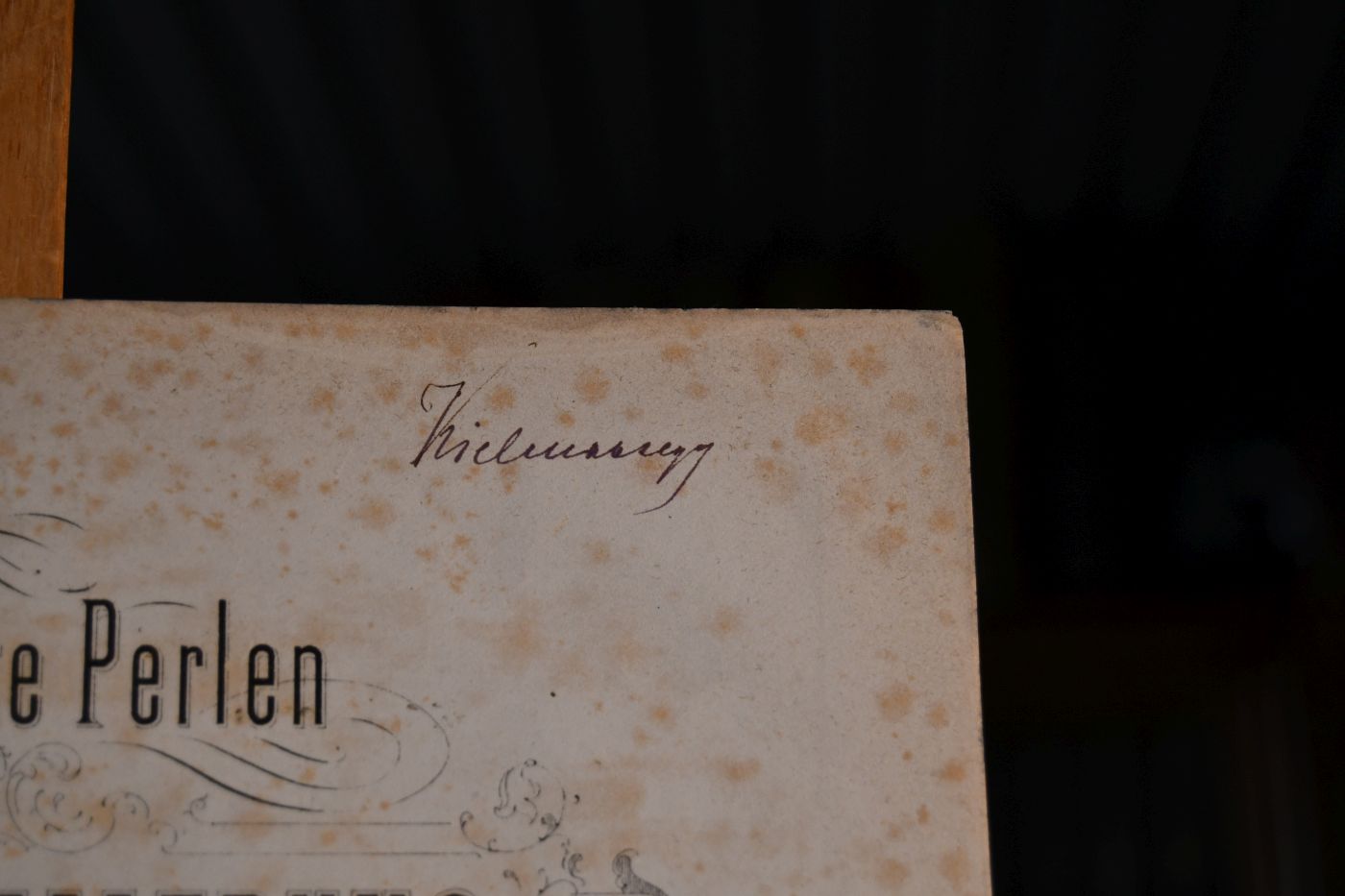 Angereihte Perlen aus Götterdämmerung. Dritter Tag der Trilogie Der Ring des Nibelungen von R. Wagner für Pianoforte von Alb. Heintz. Heft 2 Erster Aufzug.