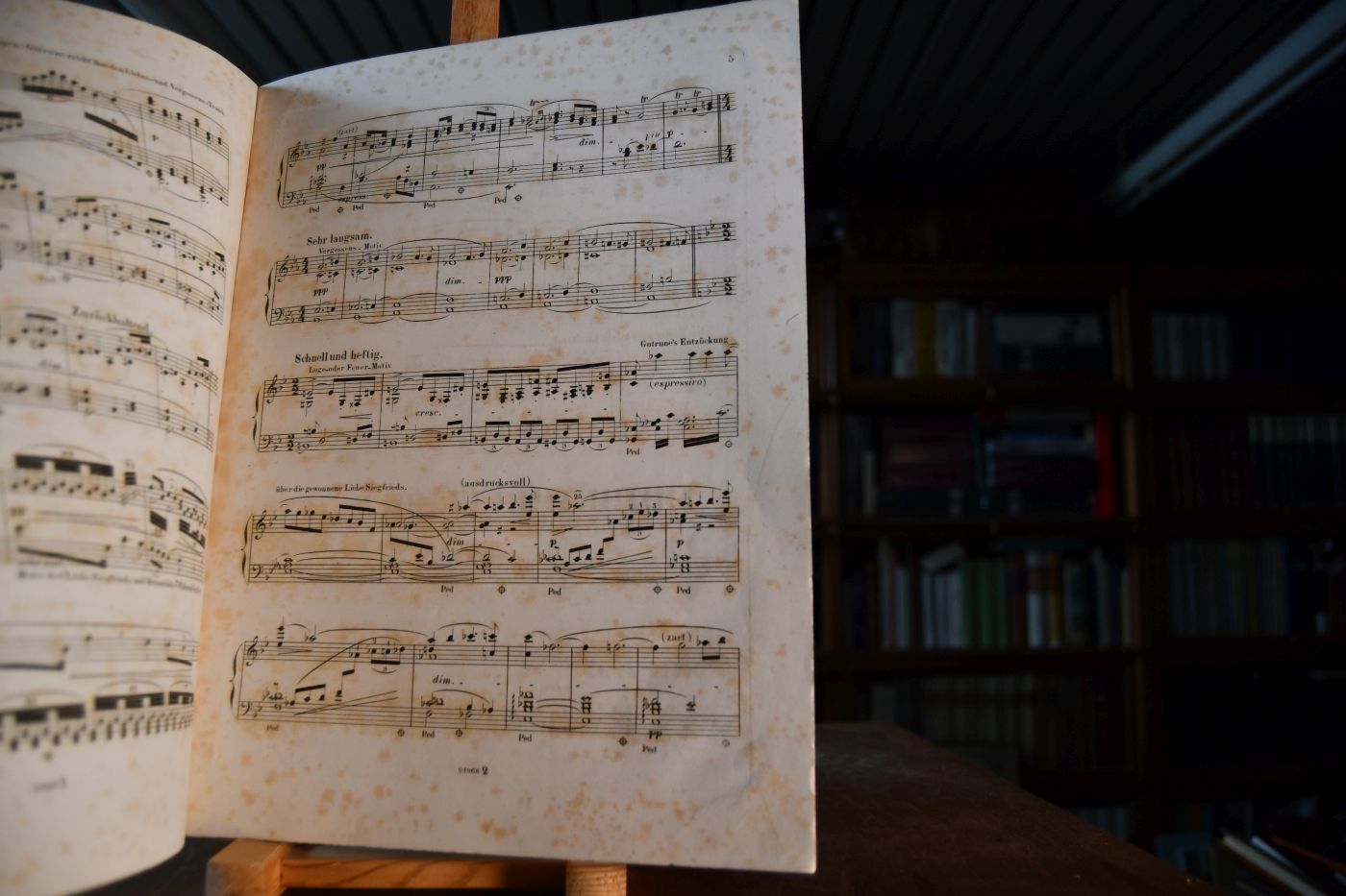 Angereihte Perlen aus Götterdämmerung. Dritter Tag der Trilogie Der Ring des Nibelungen von R. Wagner für Pianoforte von Alb. Heintz. Heft 2 Erster Aufzug.