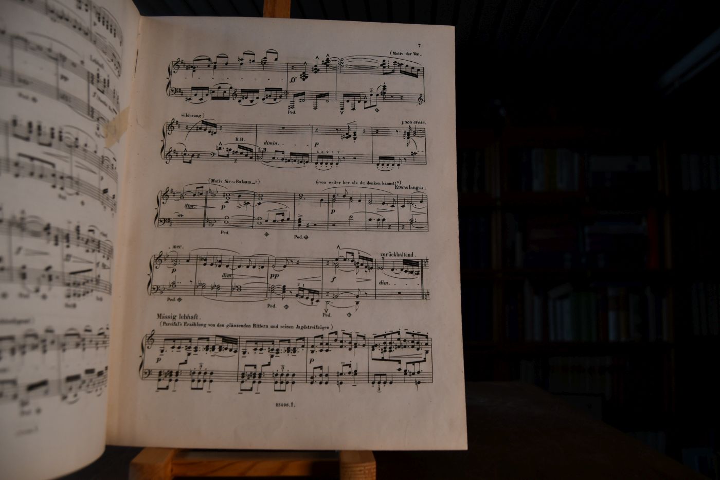 Angereihte Stücke aus Parsifal. Für Pianoforte von Alb. Heintz. Heft 1 Erster Aufzug.