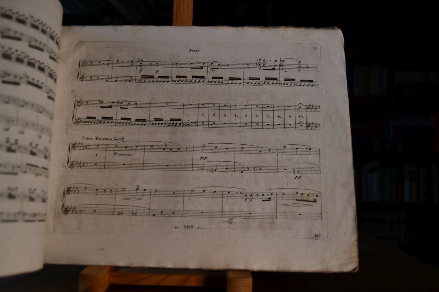 I Puritani. Musica del Maestro Vincenzo Bellini ridotta per Piano forte a quattro mani. Heft IX. Reduzione del Mo. Origgi.