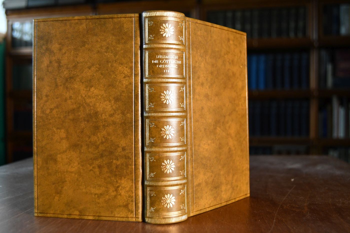 Die göttliche Ordnung in den Veränderungen des menschlichen Geschlechts, aus der Geburt, Tod, und Fortpflantzung desselben. Nebst einer Vorrede Christian Wolffens. Beigegeben Vademecum zu dem deutschen Klassiker der Bevölkerungswissenschaft Hrsg. Herbert Hax, Düsseldorf, Verlag Wirtschaft und Finanzen, 215 S., ISBN 5878811594.