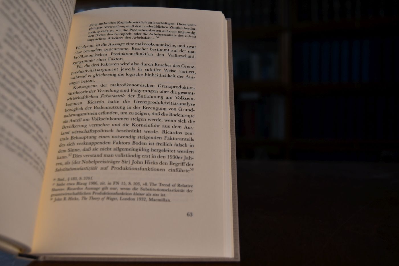 Ansichten der Volkswirthschaft aus dem geschichtlichen Standpunkte. Beigegeben Vademecum zu einem Klassiker der historischen Schule, Düsseldorf, Verlag Wirtschaft und Finanzen, 1994, 211 S., Pappband, ISBN 3878810830.