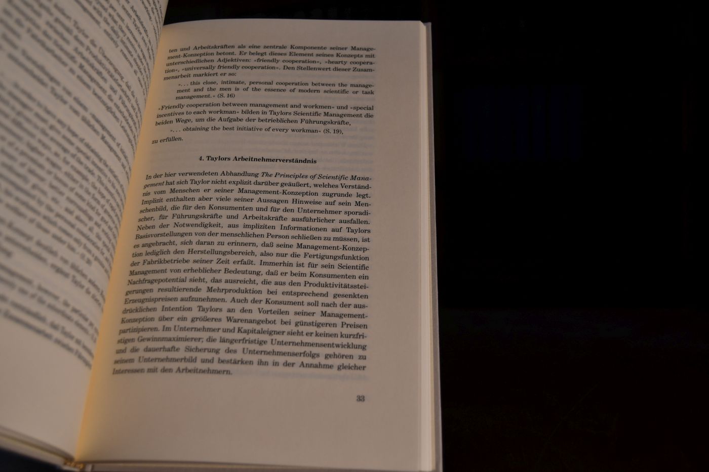 The Priciples of scientific Management. Beigegeben Vademecum zu einem Klassiker der wissenschaftlichen Betriebsführung, Düsseldorf, Verlag Wirtschaft und Finanzen, 1996, 127 S., Pappband, ISBN 3878811020.