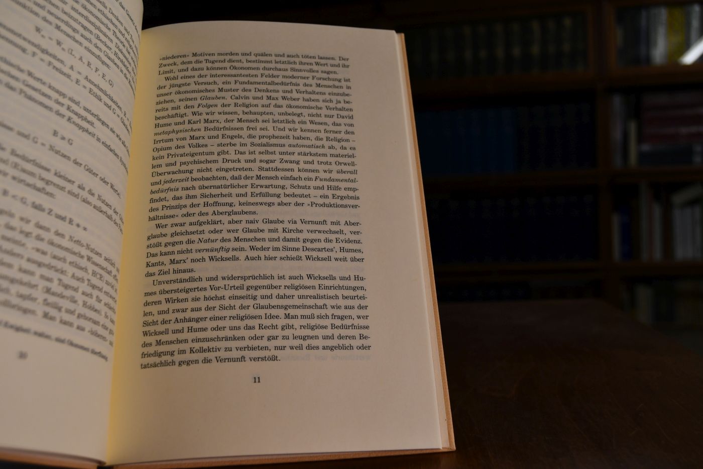 Finanztheoretische Untersuchungen nebst Darstellung und Kritik des Steuerwesens Schwedens. Beigegeben Vademecum zu einem anregenden Klassiker der ökonomischen Wissenschaft, Düsseldorf, Verlag Wirtschaft und Finanzen, 1988, 78 S., Pappband, ISBN 3878810326.