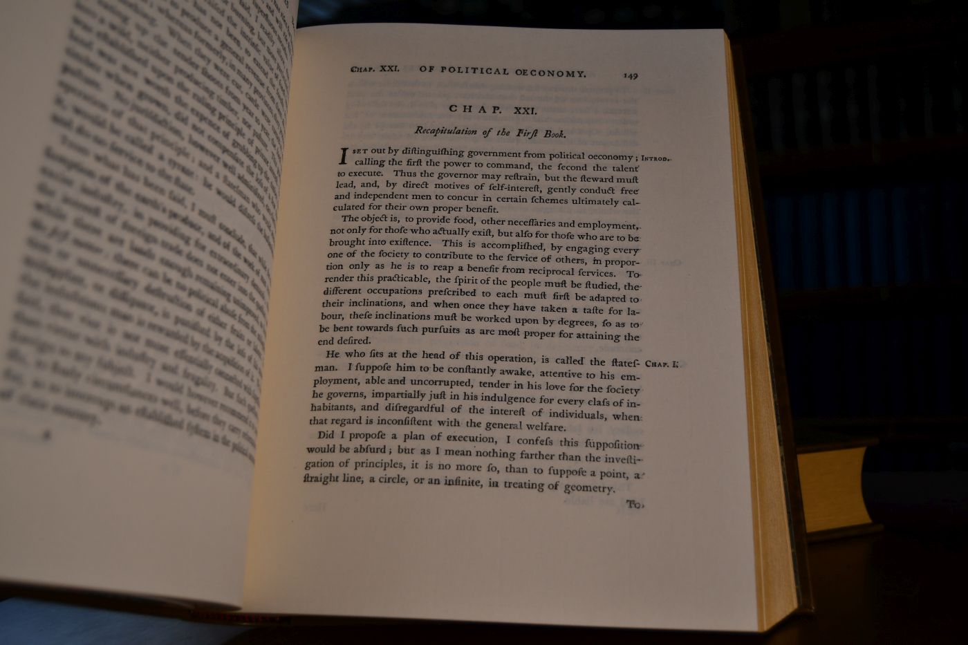 An Inquiry into the Principles of Political Oeconomy. Beigegeben Vademecum zu einer klassischen Synthese von Theorie, Geschichte und Politik, Düsseldorf, Verlag Wirtschaft und Finanzen, 1993, 109 S., Pappband, ISBN 3878810768.