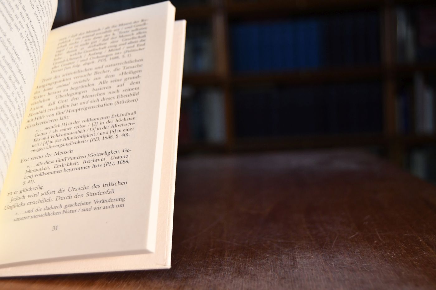 Politischer Discurs. Beigegeben Vademecum zu einem universellen merkantilistischen Klassiker, Düsseldorf, Verlag Wirtschaft und Finanzen, 1990, 119 S., Pappband, ISBN 3878810547.