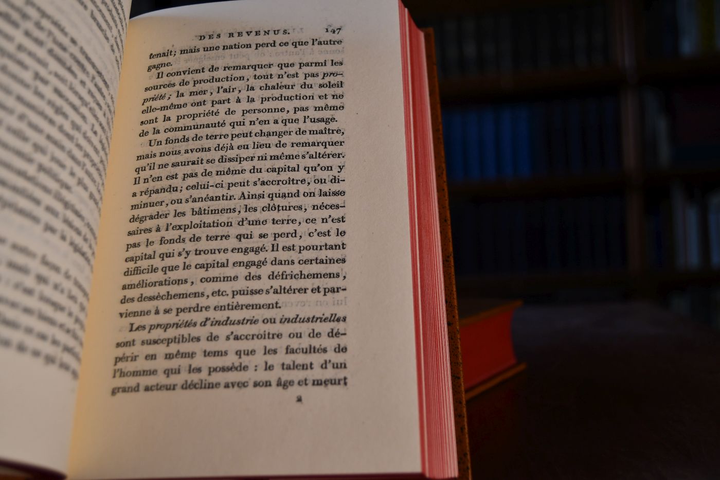 Traite d`Economie Politique Tom. I+II. Beigegeben Vademecum zu einem frühen Klassiker, Düsseldorf, Verlag Wirtschaft und Finanzen, 1986, 108 S., Pappband, ISBN 3878810148.