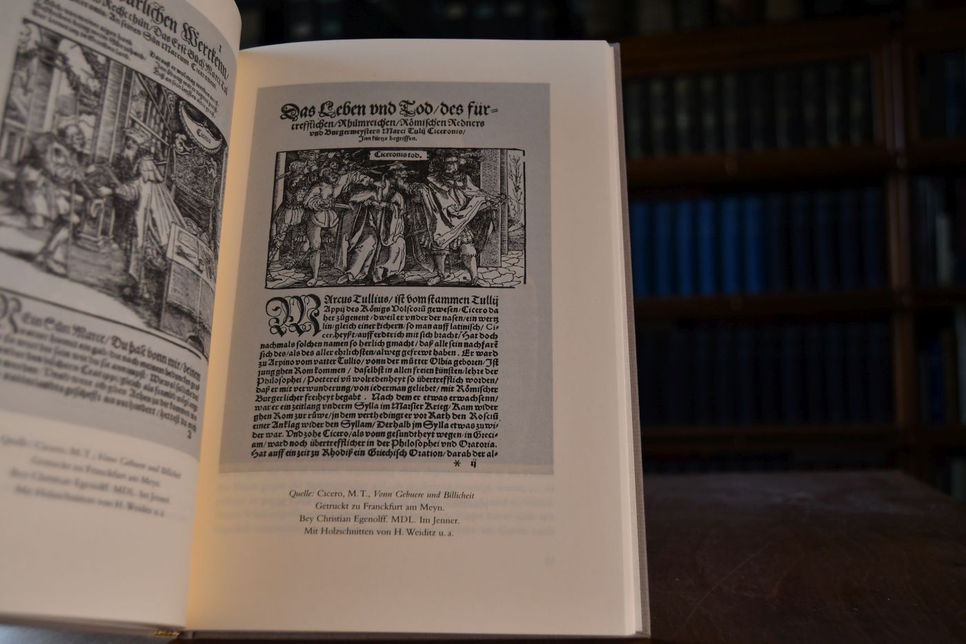 De Officiis. Beigegeben Vademecum zu einem Klassiker des römischen Denkens über Staat und Wirtschaft, Düsseldorf, Verlag Wirtschaft und Finanzen, 2001, 164 S., Pappband, ISBN 3878811608.