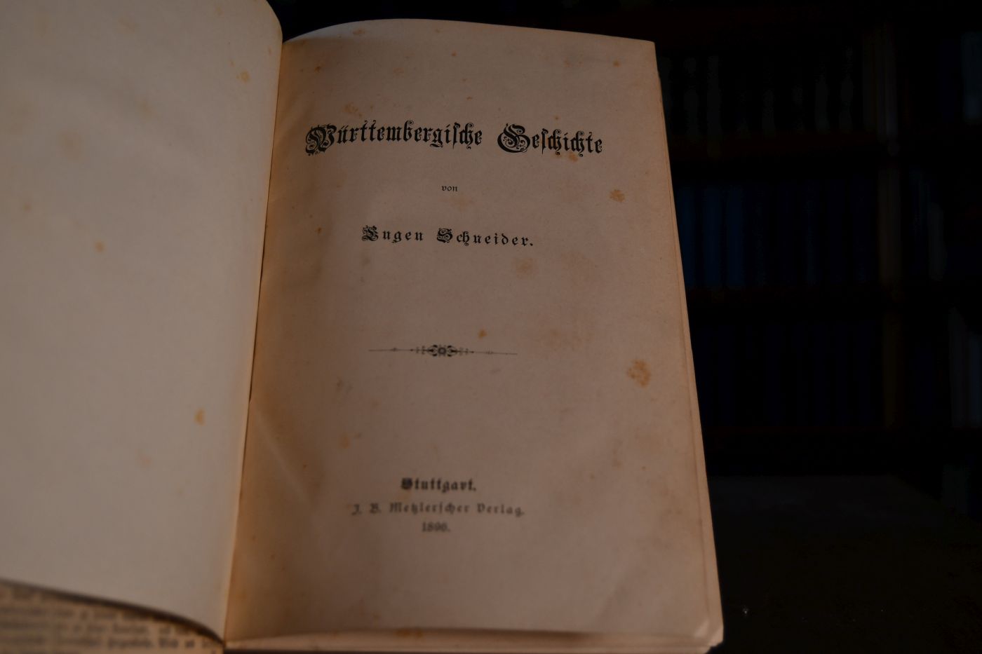 Württembergische Geschichte.