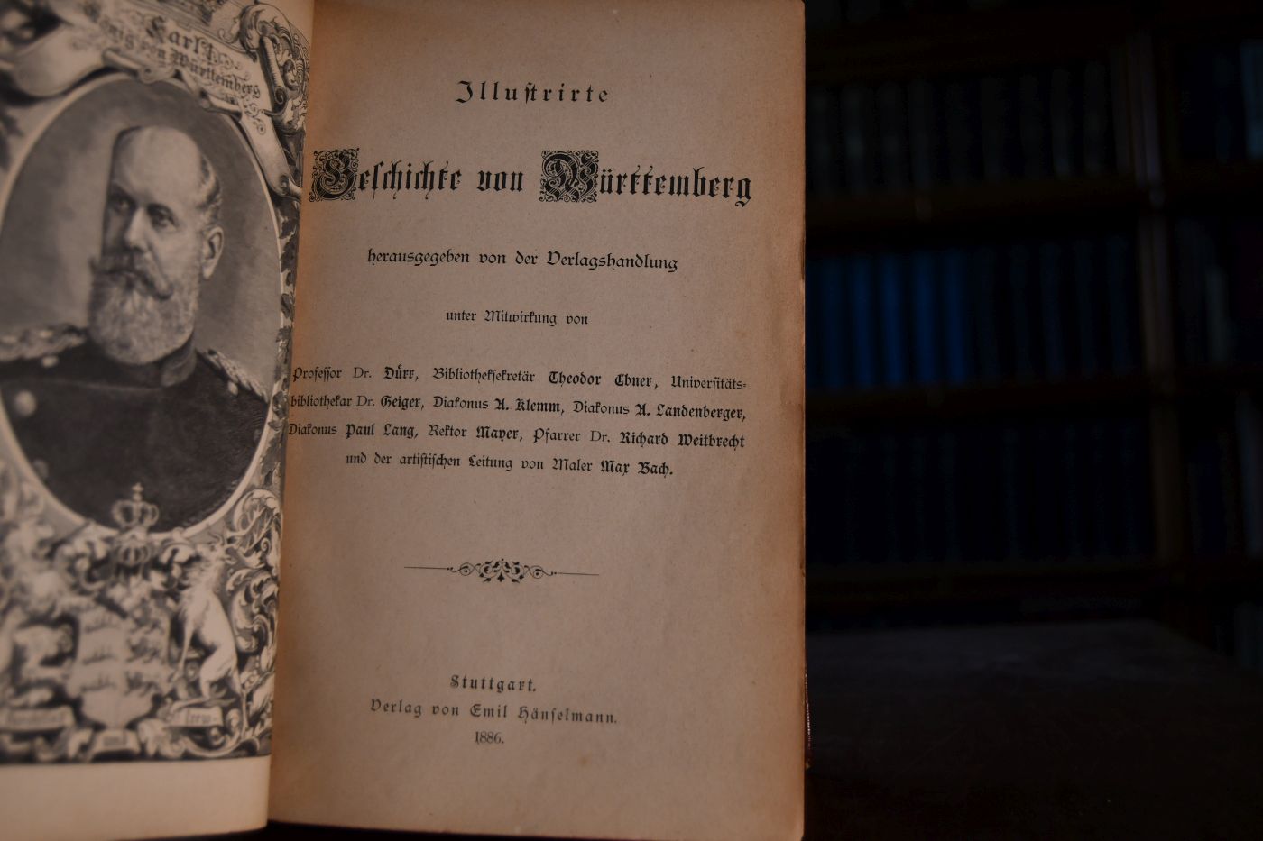 Illustrierte Geschichte von Württemberg.