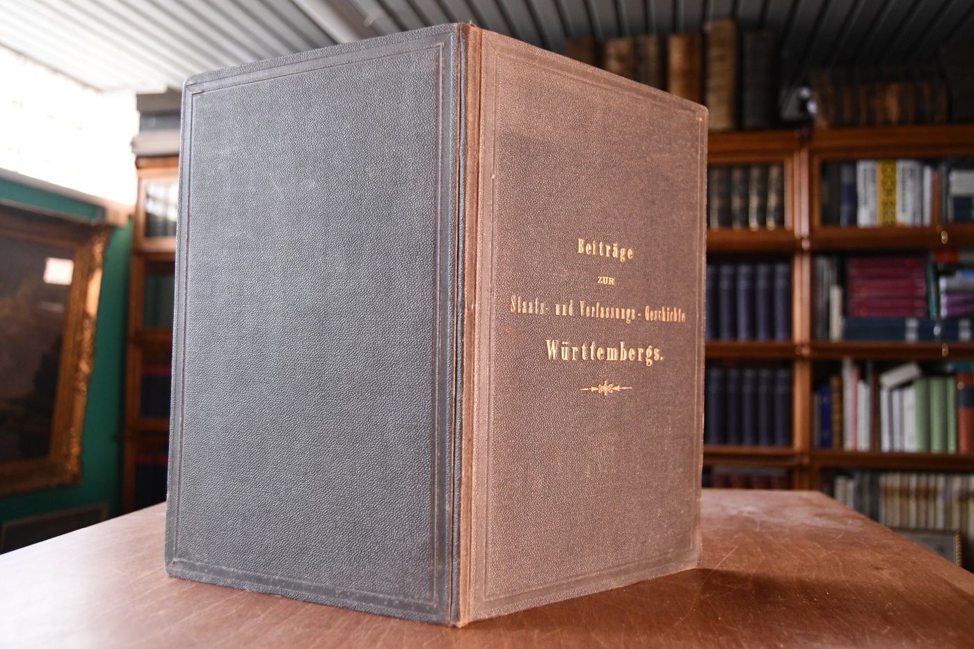 Beiträge zur Staats-und Verfassungsgeschichte Württembergs.