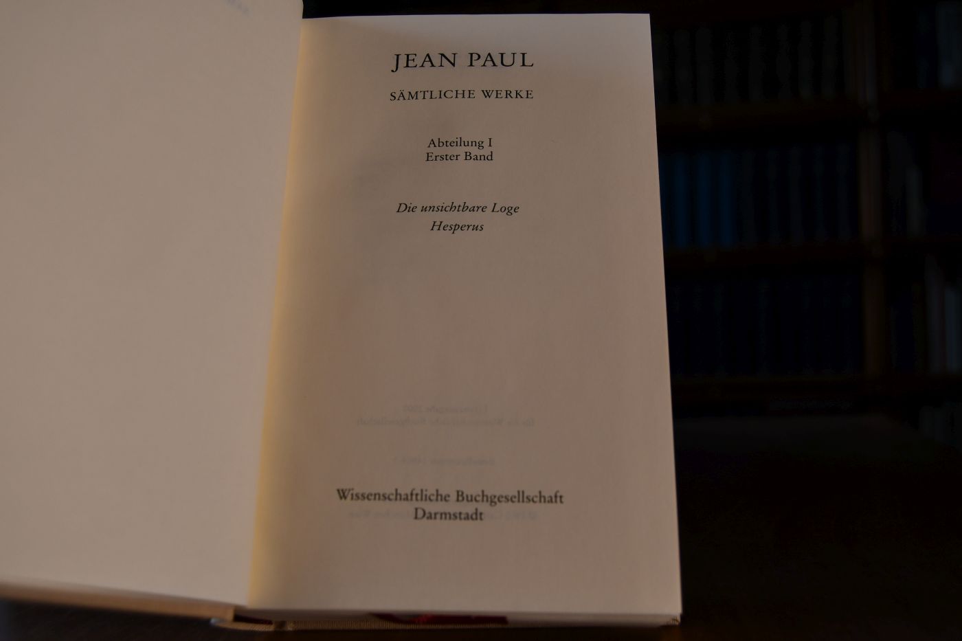 Sämtliche Werke, 10 Bände komplett im Schuber Abteilung I, Bände 1-6 und Abteilung II (Jugendwerke, Vermischte Schriften, Kommentar), Bände 1-4.
