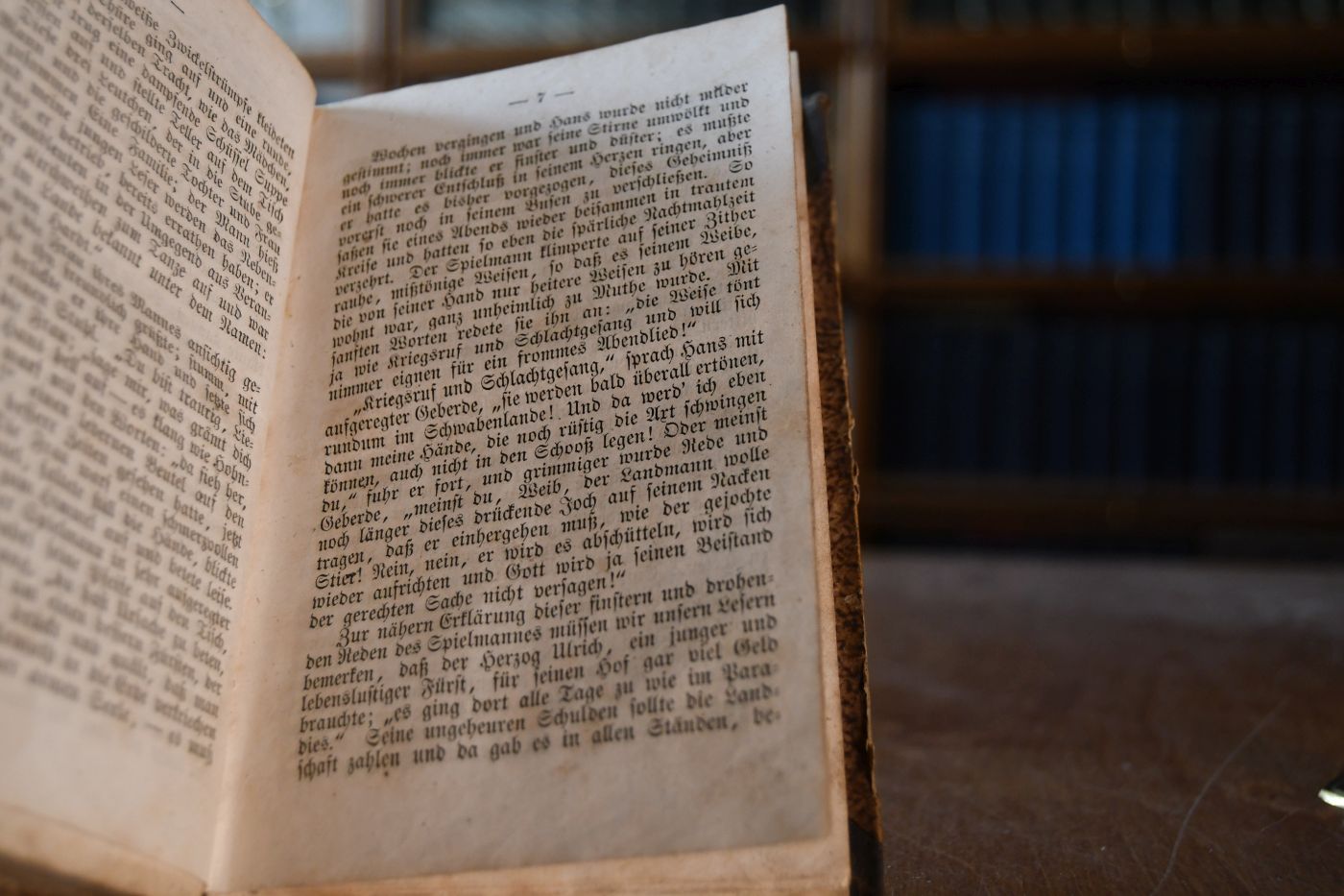Herzog Ulrich, der Verbannte, von Wirtenberg, mit Benützung der besten geschichtlichen Quellen für das Volk neun erzählt von H. Scherr. Beigebunden M. Schick Verbrechen und Sühne, oder "Der Pfeifer von Hardt." Eine Erzählung aus der ersten Hälfte der Regierung Herzog Ulrichs von Württemberg; Reutlingen, Enßlin & Laiblin, o.J., 36 S.