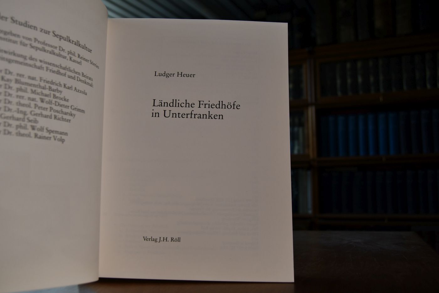 Ländliche Friedhöfe in Unterfranken.