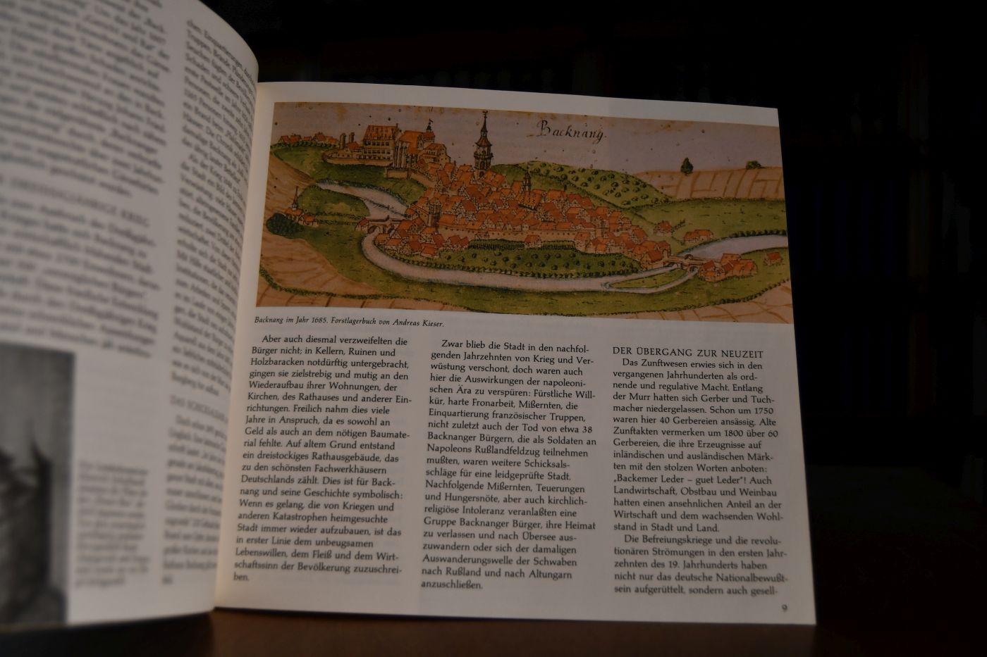 Festschrift mit Veranstaltungskalender. 750 Jahre Stadt Backnang.