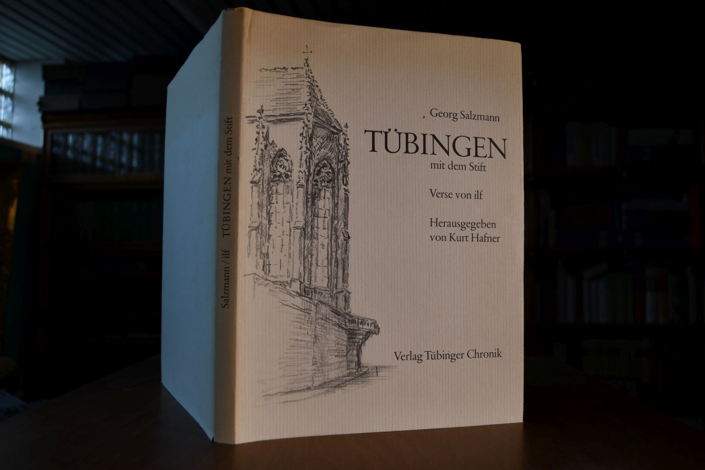 Tübingen mit dem Stift.