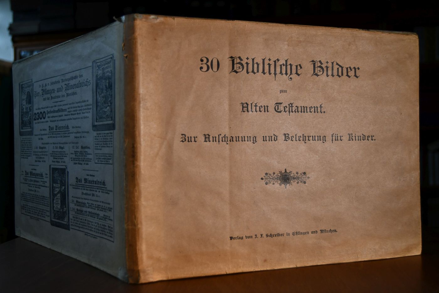 Dreißig Biblische Bilder zum Alten Testament. Zur Anschauung und Belehrung für Kinder.